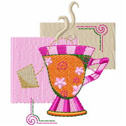Mugs Embroidery Design 11 Mugs Embroidery Design 11